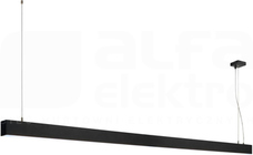 GLENOS 2m PD 4000K czarny Oprawa LED