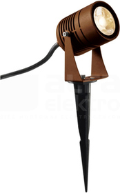 SPIKE LED 3000K rdzawa Reflektor LED