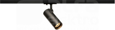 HELIA50 750lm 3000K czarny Oprawa LED