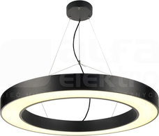 MEDO PRO 90 RING LED czarny Oprawa świetlówkowa wisząca