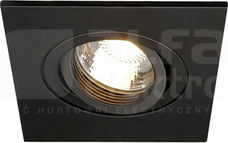 NEW TRIA XL 50W GU10 czarny mat Oprawa halogenowa do wbud.wychylna
