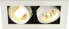KADUX 2 2x50W GU10 Downlight biały mat