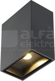QUAD 1 XL 1x3,2W 3000K antracyt Oprawa LED ścienna