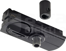 Adapter do szyny 1-f czarny Akcesoria