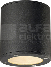 SITRA CEILING 9W GX53 antracyt Oprawa sufitowa okrągła