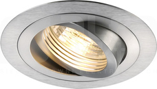 NEW TRIA I 50W GU10 230V Oprawa halogenowa alu.piask.