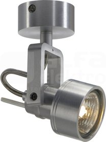 INDA SPOT 50W GU10 Oprawa halogenowa alu anodyz