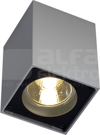 ALTRA DICE 35W GU10 Oprawa halogenowa srebrnosza