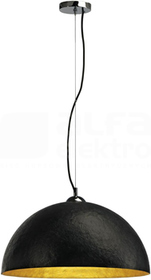 FORCHINI 40W E27 230V Oprawa oświetleniowa czarny/złoty