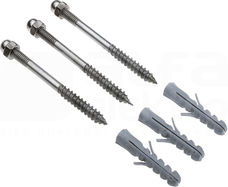 ZESTAW ŚRUB NIERDZ.M6 Zestaw montażowy