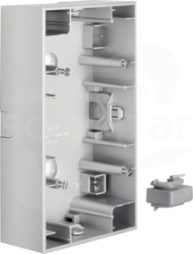 K.5 aluminium Puszka natynkowa 2x