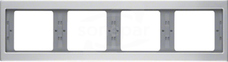 K.5 aluminium Ramka 4-krotna pozioma