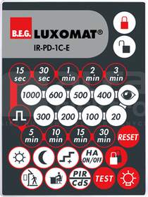 IR-PD-1C-E Pilot zdalnego sterowania