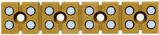 MK 3/8 Listwa zaciskowa