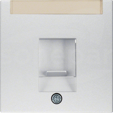 B.1/B.7 GLAS aluminium Element centr.1x z zasuwą/polem opis.