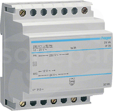 ST312 230/12-24V 25VA Transformator bezpieczeństwa