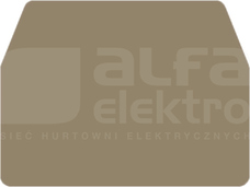 WAP WDU1,5/R3,5 beżowy Płytka skrajna/działowa