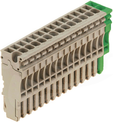 ZP 2.5/1AN/15 GN/BE Wtyczka