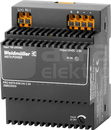 PRO INSTA 60W 24V 2,5A Zasilacz DC