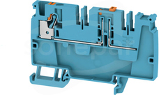 AAP21 4 DT BL/OR Blok zacisku przelotowego