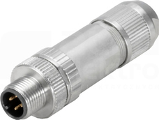 SAISP-M-4D-4/8-M12 Gniazdo proste