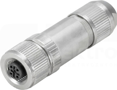 SAIBP-M-4D-4/8-M12 Gniazdo proste