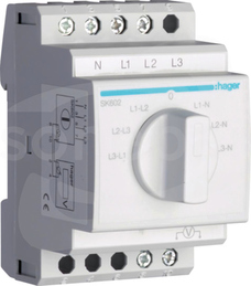 SK602 10A 400V Przełącznik woltomierza