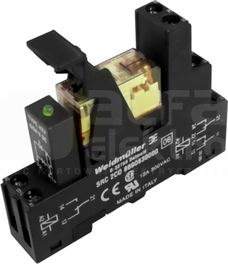 RCLKIT 24VDC 2CO LED GN Przekaźnik