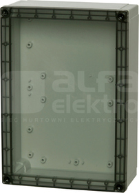 PC200/88XHT 255x180x88 IP67 Obudowa pokrywa przezr.