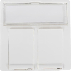 MMC 45x45 2xRJ45 Adapter keystone