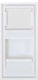 MMC 22,5x45 1xRJ45 Adapter keystone
