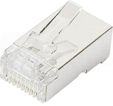 RJ45 kat.5e STP (100szt) Wtyk na kabel okrągły