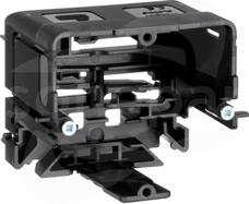 GLS5510 czarna PUSZKA instalacyjna C-RAIL
