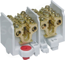 K25A 4x25mm2 Zacisk rozgałęźny 2P