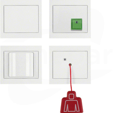 K.1 biały połysk System przywoławczy z zasilaczem