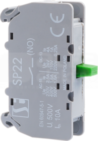 SP22 10-3-SZ Łącznik przycisków szynowy