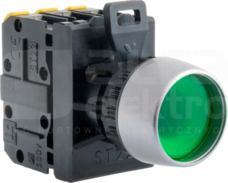 ST22 AKLz-11-230-LED-AC Przycisk kryty podśw.zielony