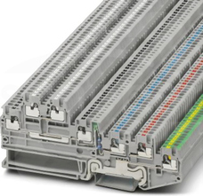 PTIO 1,5/S/5-PE/U-BK/O-WH-LED 24 GN Złącze do czujn./urządzeń wykon.
