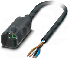 SAC-4P-DTMS/ 3,0-PUR Kabel czujnika/urządzenia wykonawczego