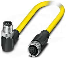 SAC-8P-M12MR/ 1,5-542/M12FSSH Kabel czujnika/urządzenia wykonawczego