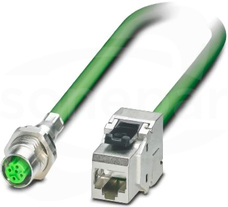 NBC-M12FSBPS-RJ45S-93B/0,12 Kabel sieciowy