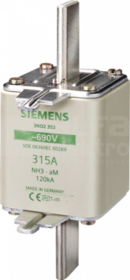 SENTRON NH3 355A 690V aM Wkładka bezpiecznikowa
