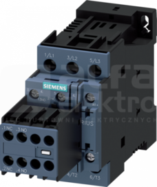 SIRIUS 11kW/400V 2NO+2NC 110VDC Stycznik 3P