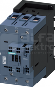 SIRIUS 95A 45kW 220-240VAC/DC 1NO+1NC Stycznik 3P