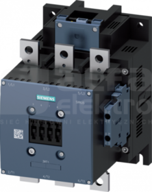 SIRIUS 400A 21-27,3VUC 2NO+2NC Stycznik 3P