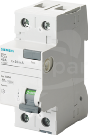  typ AC 25 A 10 mA AC 230 V Wyłącznik różnicowoprądowy 2P