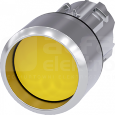 SIRIUS ACT 22mm z samop.żółty Przycisk wystający metal