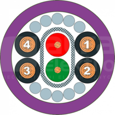 SIMATIC NET PROFIBUS ECOFAST Przewód do transmisji danych