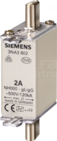 SENTRON NH00 160A 400V gG Wkładka bezpiecznikowa