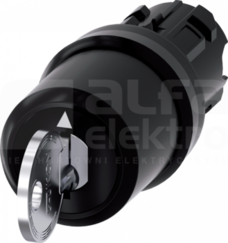 SIRIUS ACT 22mm I-O-II Przełącznik z kluczem IKON tworzywo